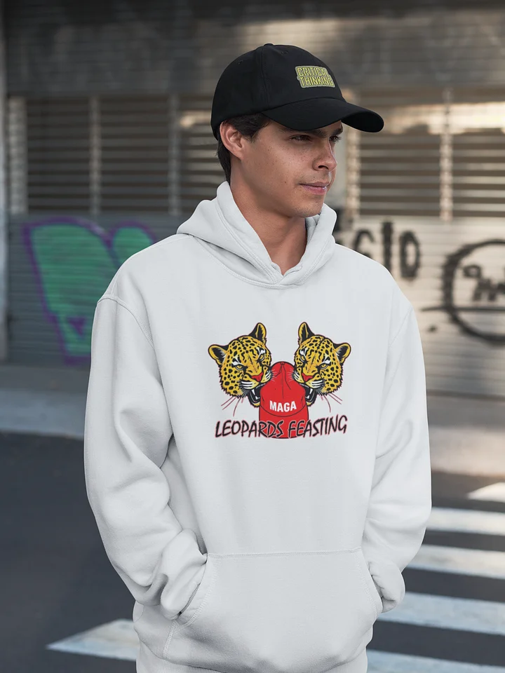 Leopards Eating Faces Meme Hoodie - Satirical Sweatshirt product image (1)