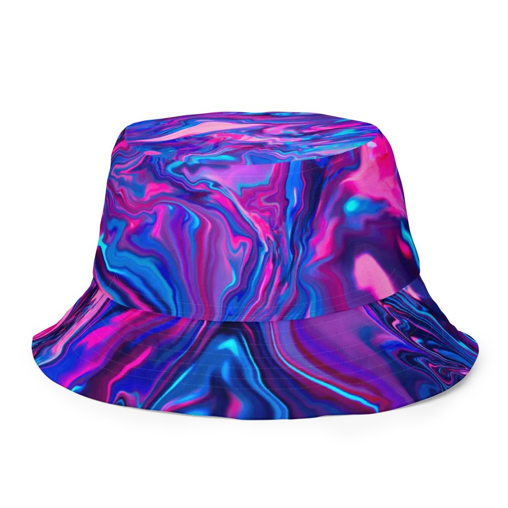 Multicolour Swirl Reversible Bucket Hat product image (9)