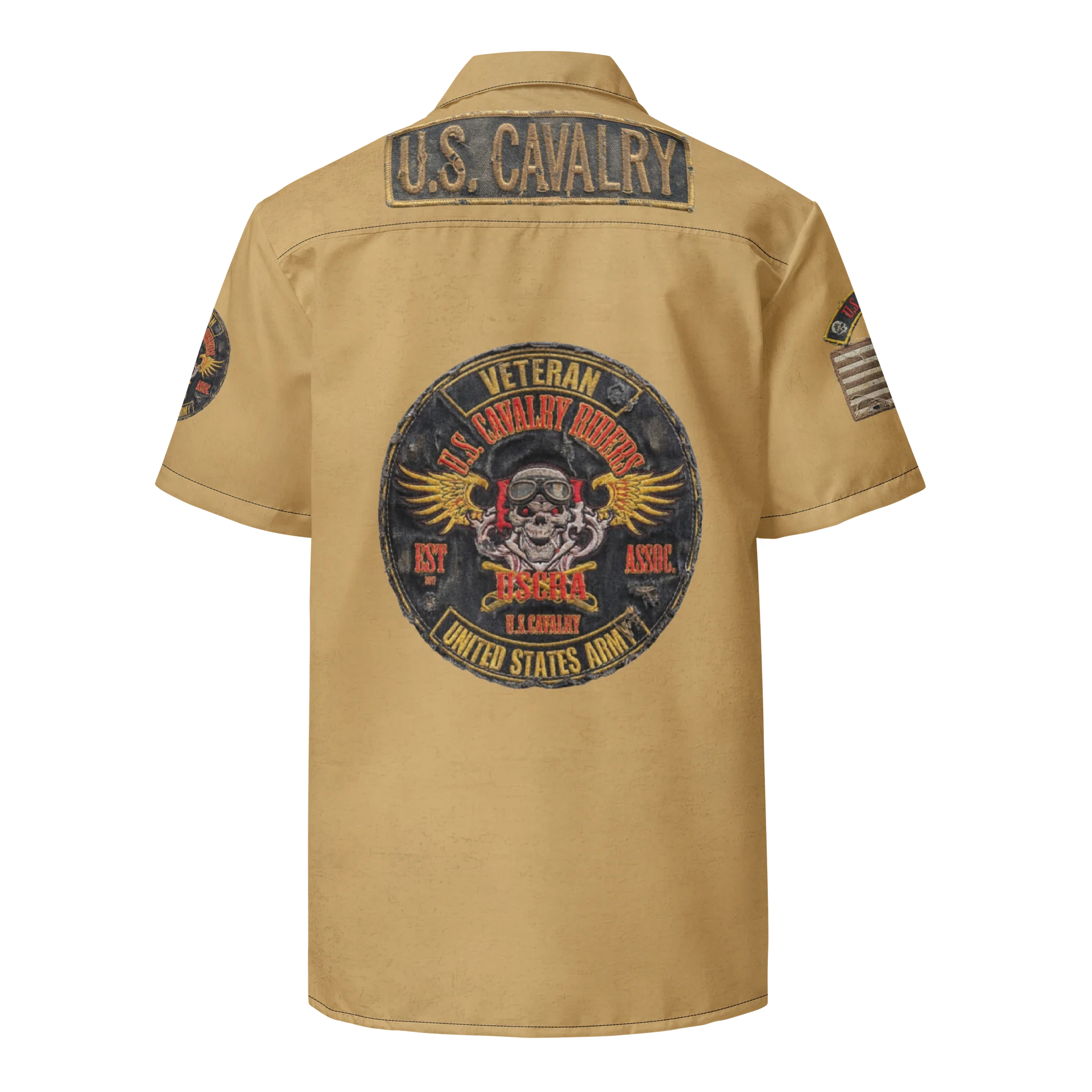 Distressed USCRA Official Club Shirt Desert Sand product image (2)