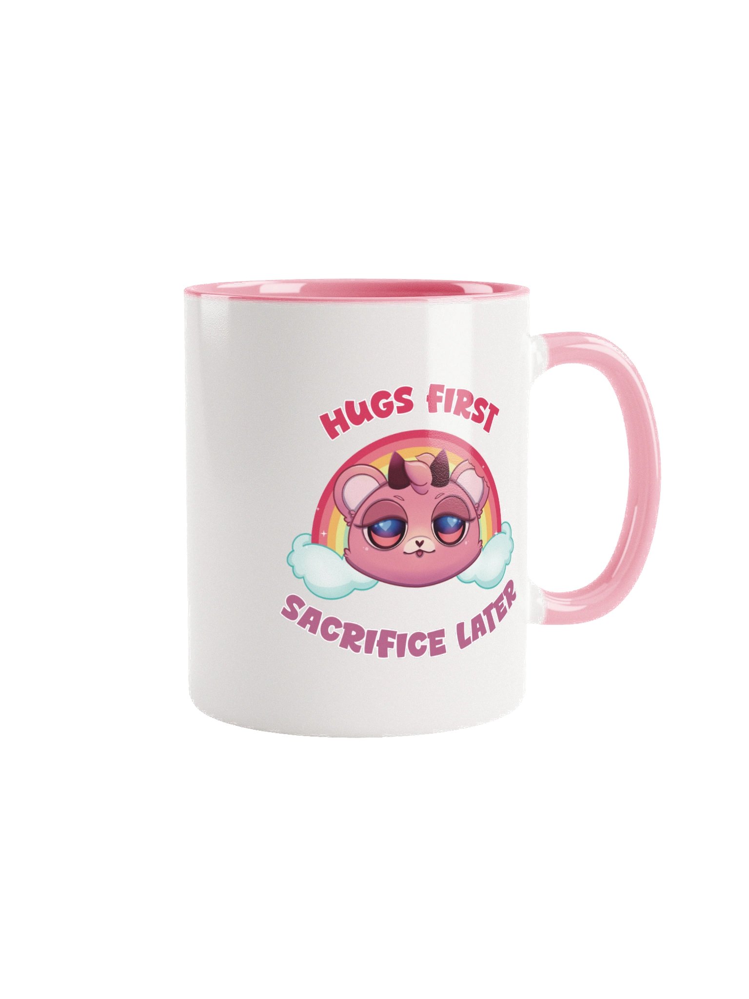 Hugs First, Sacrifice Later Ceramic Mug product image (1)