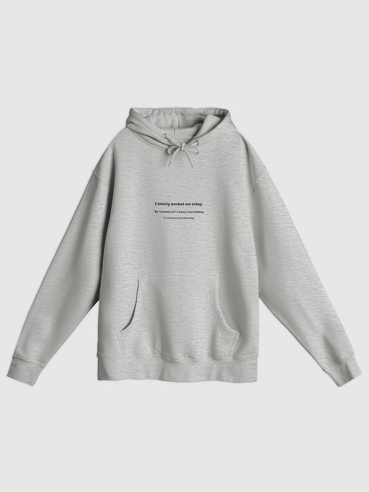 The Reader’s Workout Premium Pullover Hoodie product image (3)