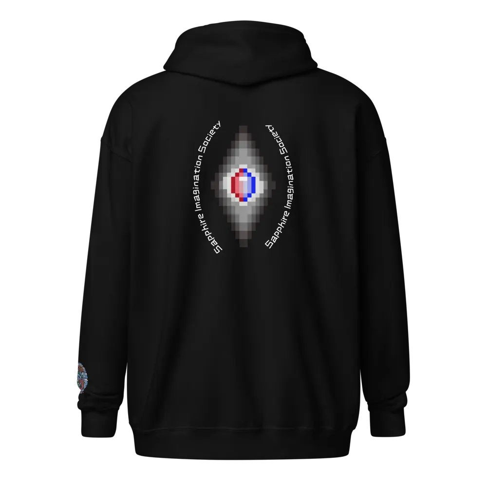 S i S wrap | Sapphire Gaming Zip Hoodie product image (6)