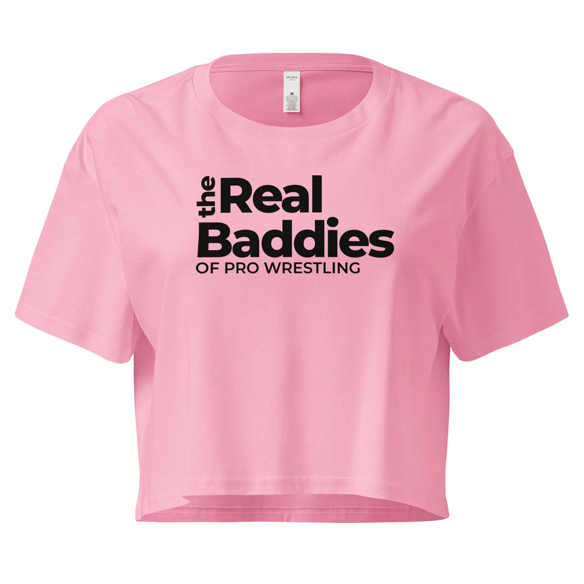 The Real Baddies Of Pro Wrestling Crop Top product image (3)