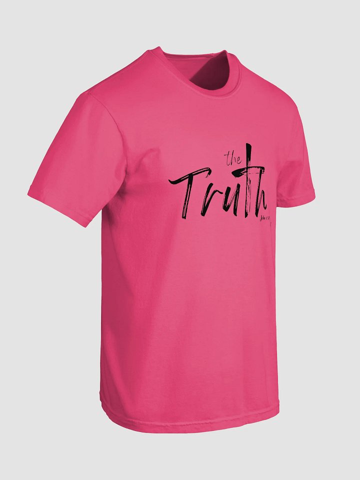 The Truth pink t-shirt product image (2)
