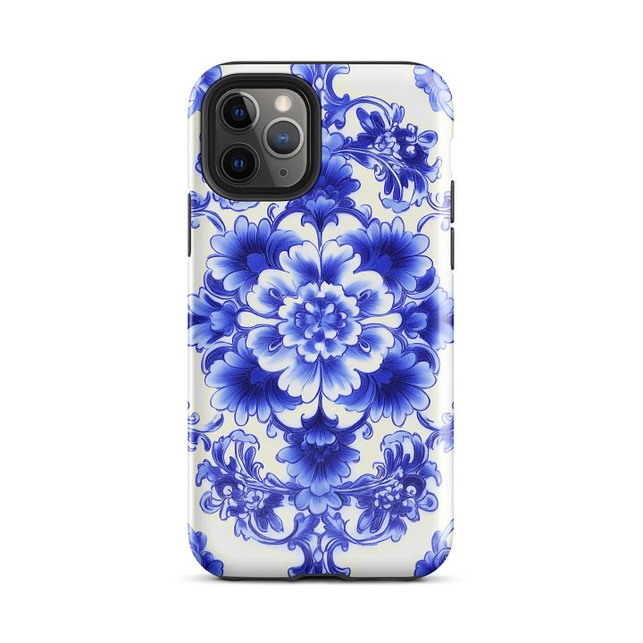 Blue and White Chinese Porcelain Pattern iPhone® Tough Case product image (2)