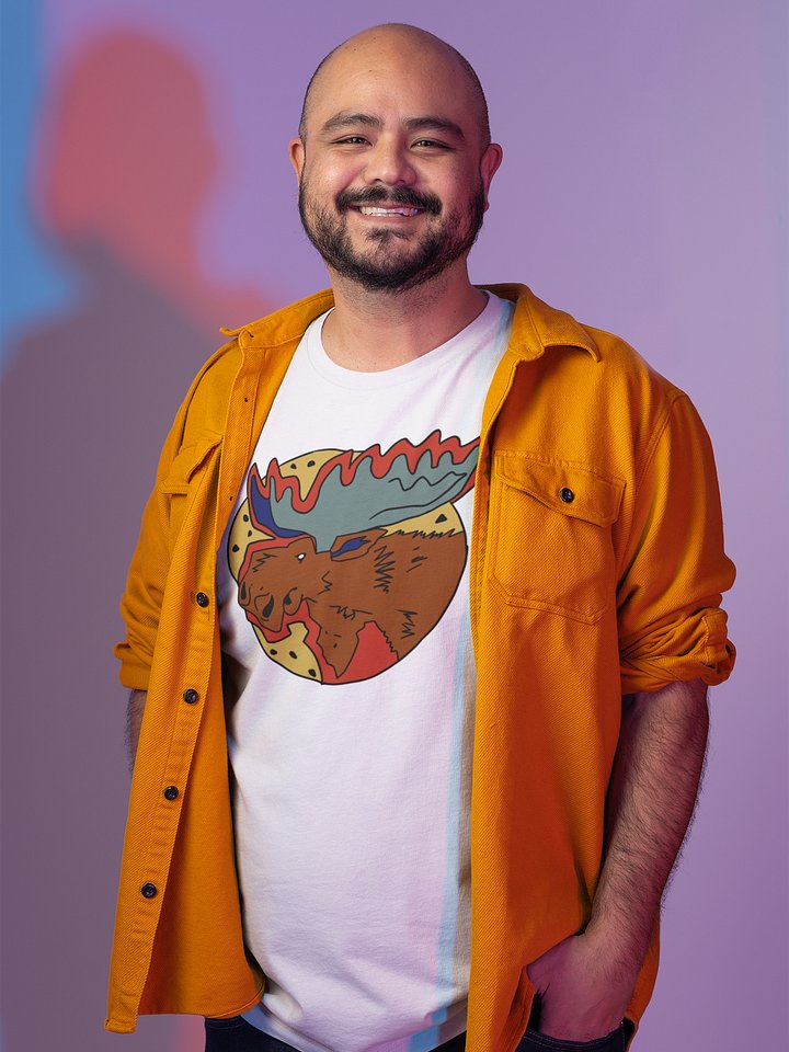 Vapormoose supersoft unisex t-shirt product image (1)