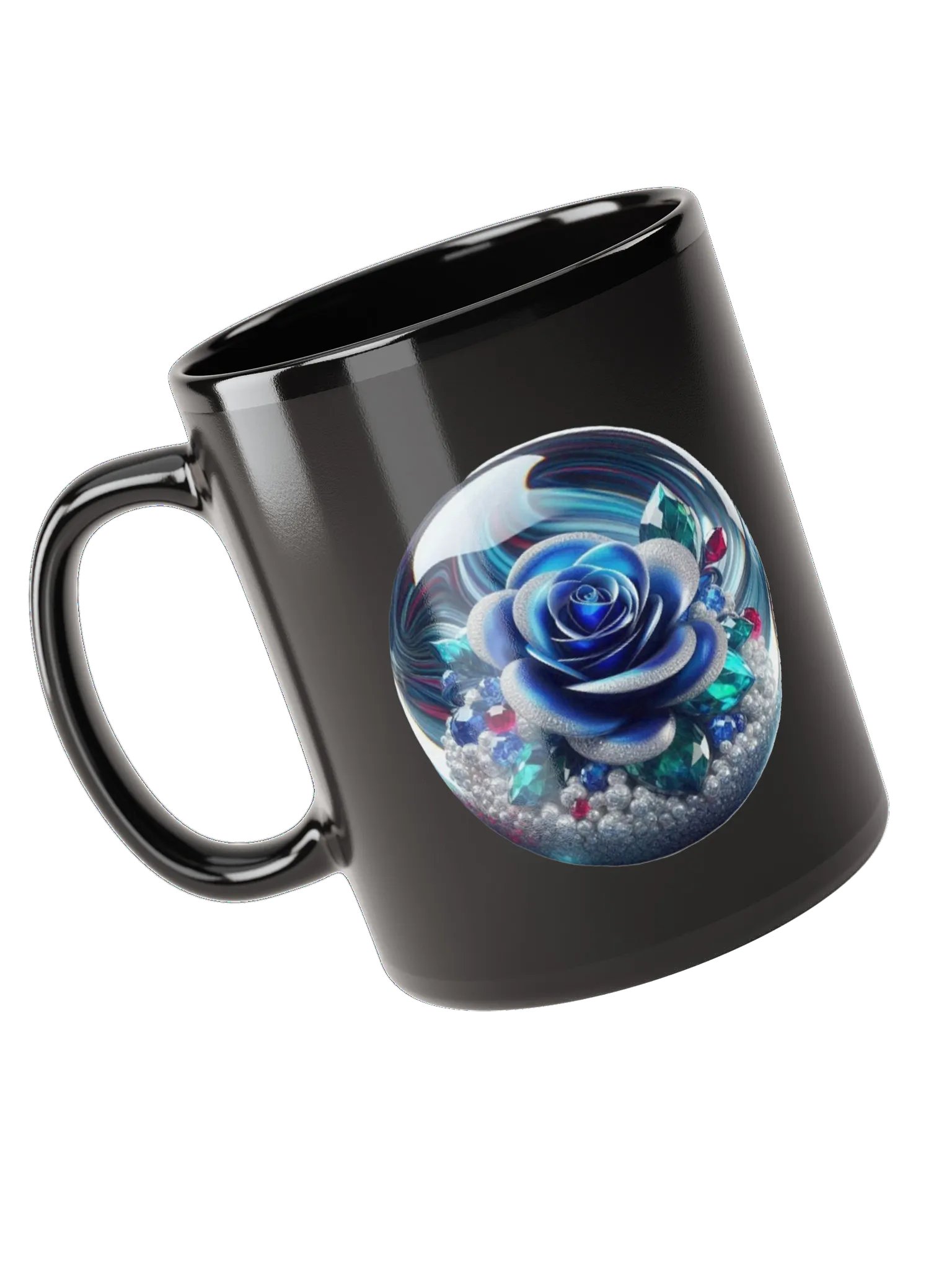 Blue Rose Marble Mug product image (3)