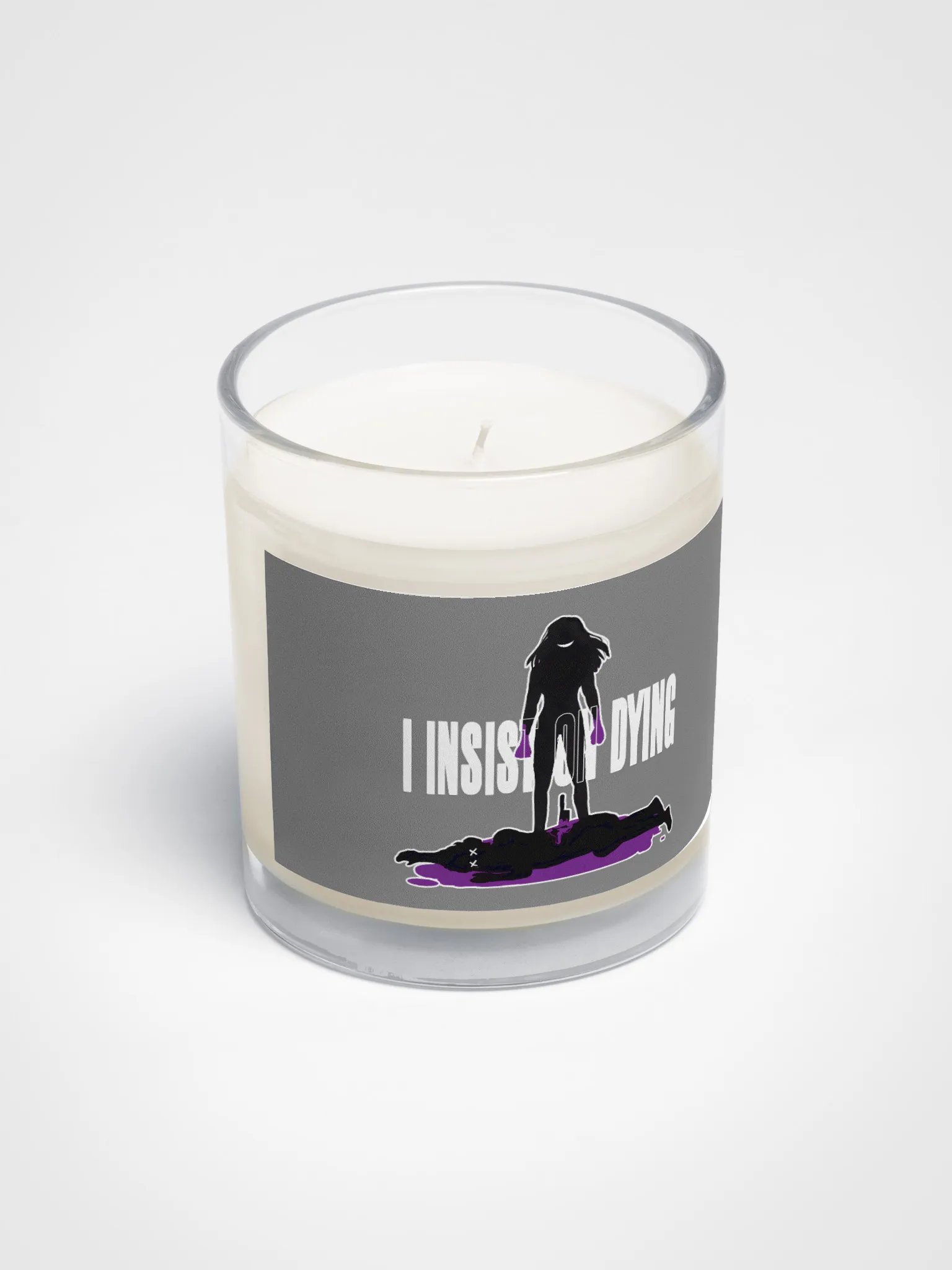 I Insist On Dying Candle product image (2)