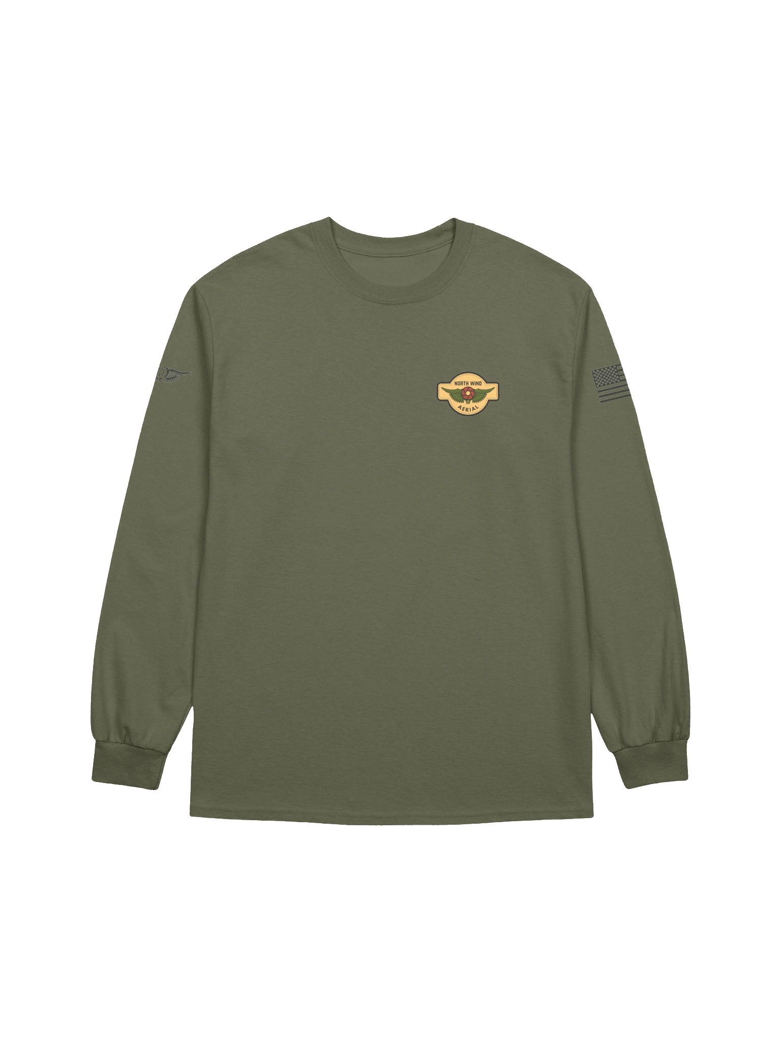 North Wind Aerial Long Sleeve Green product image (1)