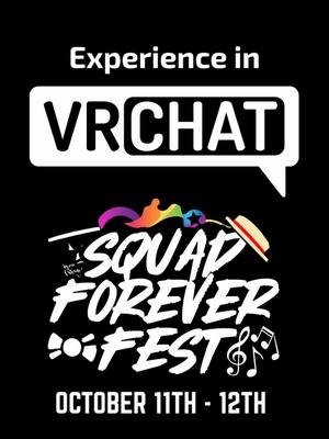 On October 11-12th, in Collaboration with ‪@projektcommunity‬ and ‪@vrelium the Noved Squad proudly presents Squad Forever Fest! A 2 Day Charity Event filled with 36 of the most talented performers of VRChat! We are very happy to raise awareness and funds for a cause that helps millions of people!! Charity Link is in posted in the bio! #VRChat #VRC #vrchatcommunity #Charity #charityevent #tiltify #vrchatevents #vrctiktok #vrchatmoments #vrchat #fyp #novedsquad #Vrchatgroup