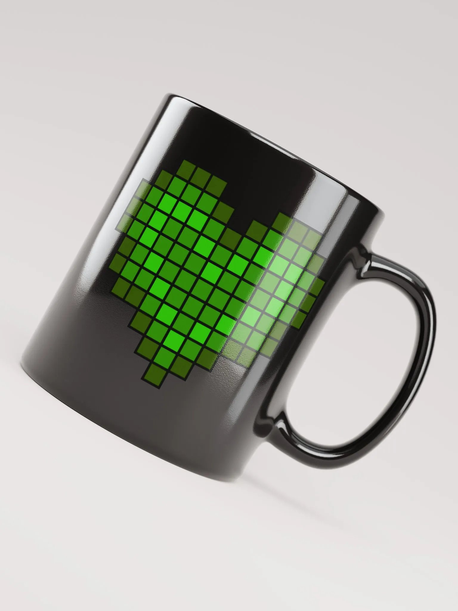 Irish Heart Black Glossy Mug product image (4)