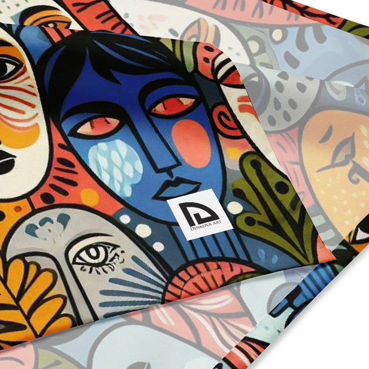 Faces Art Bandana product image (4)