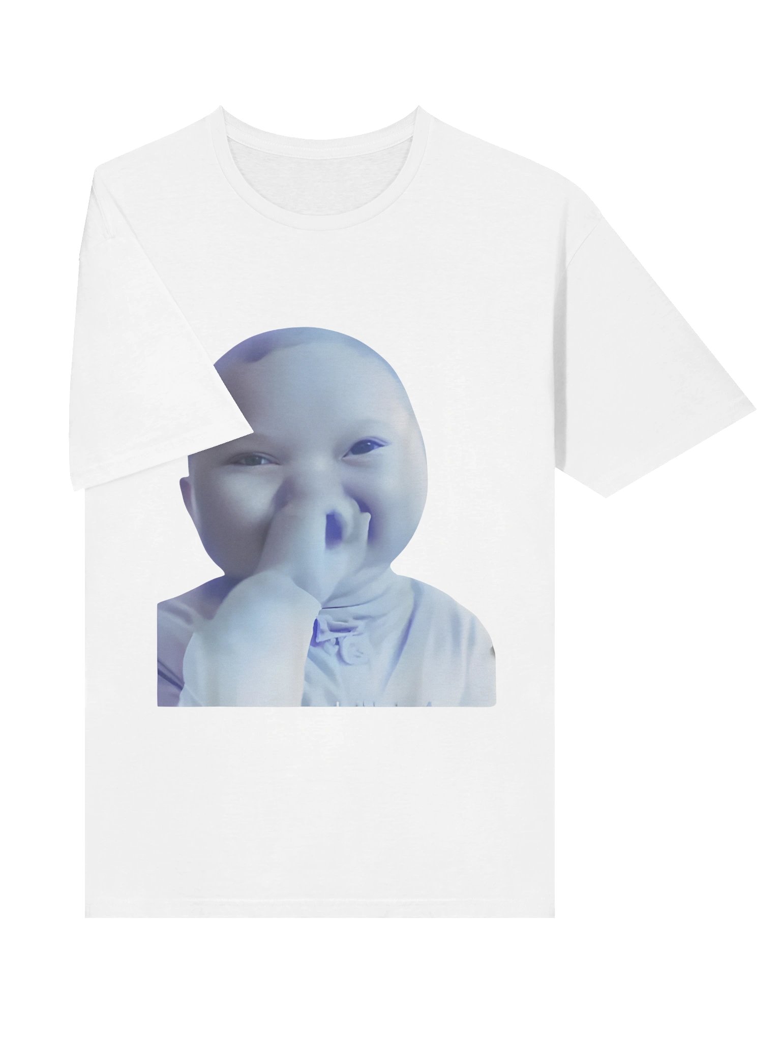AI Baby Holding Laugh Meme Viral Trend T-Shirt product image (3)