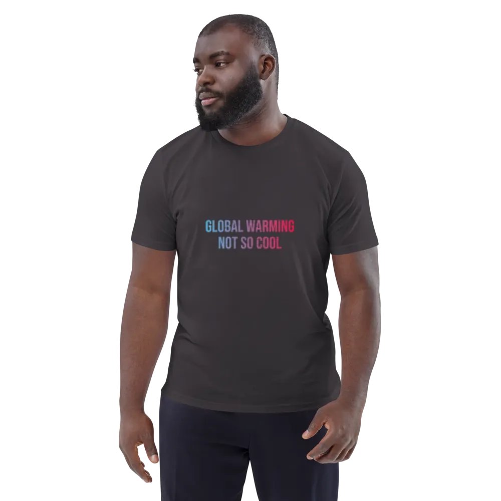 Global Warming Distorted Reality Organic Tee product image (173)