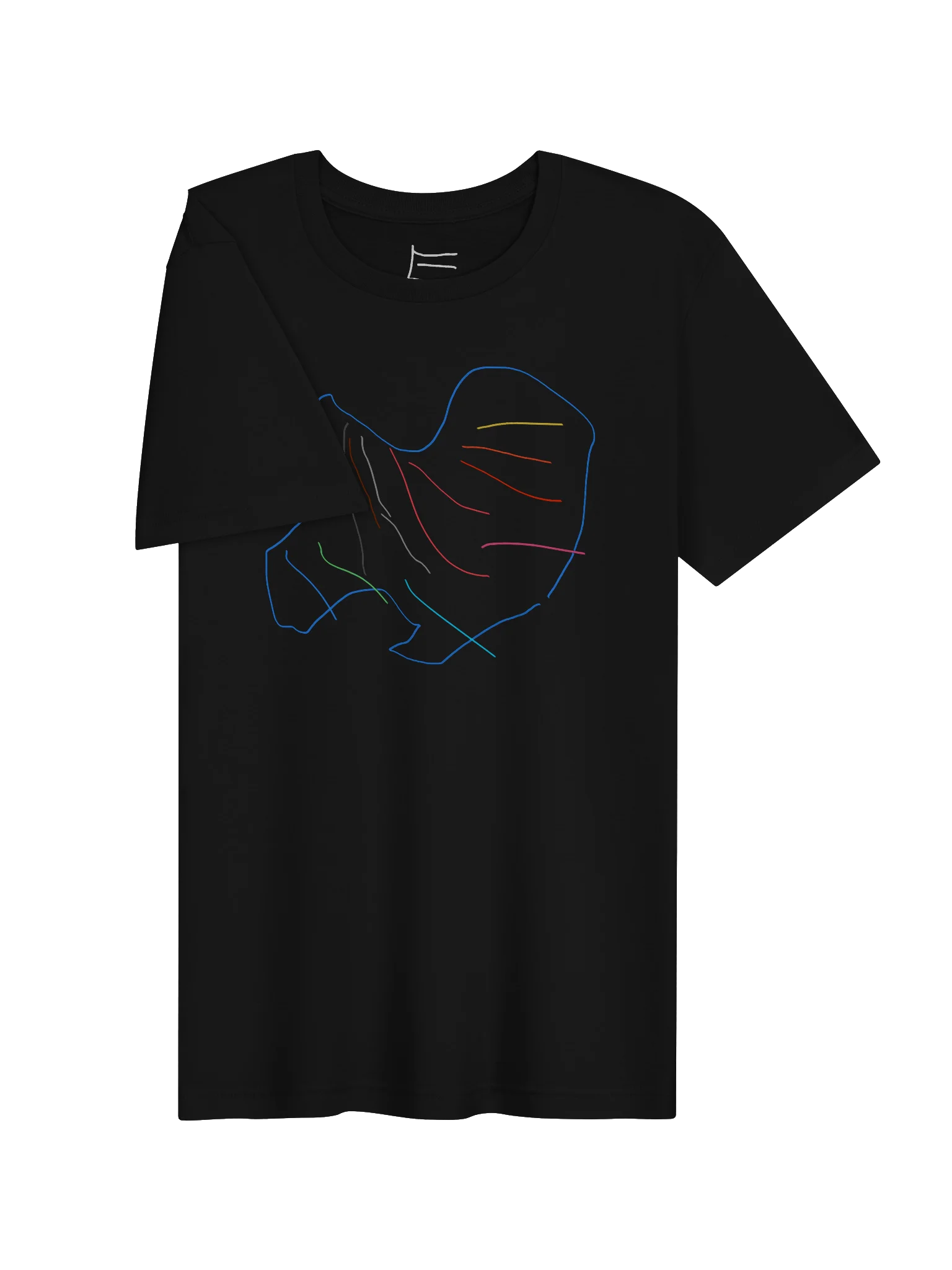 e rainbow wing tee (adult) product image (3)