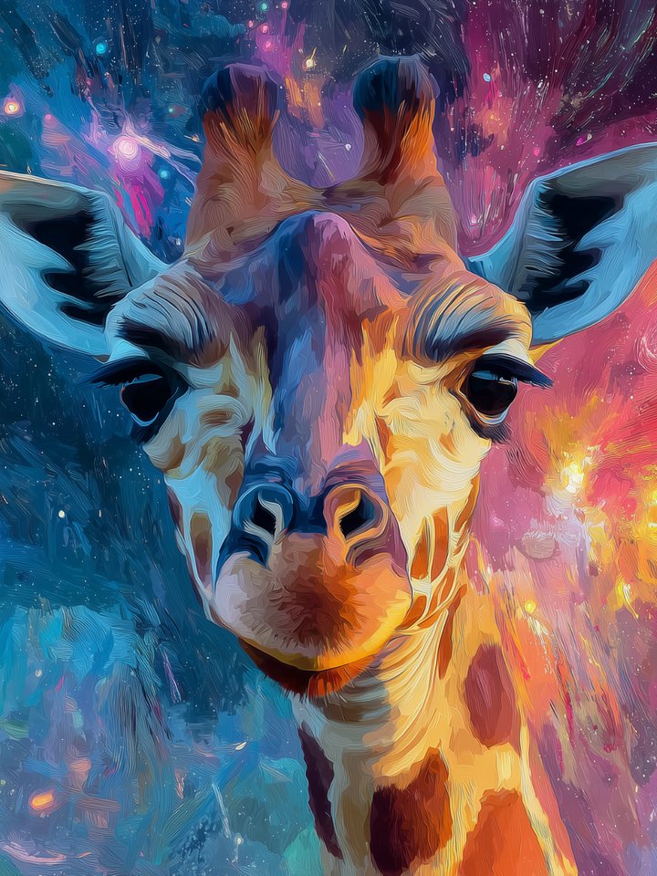 Painterly Giraffe Set product image (1)