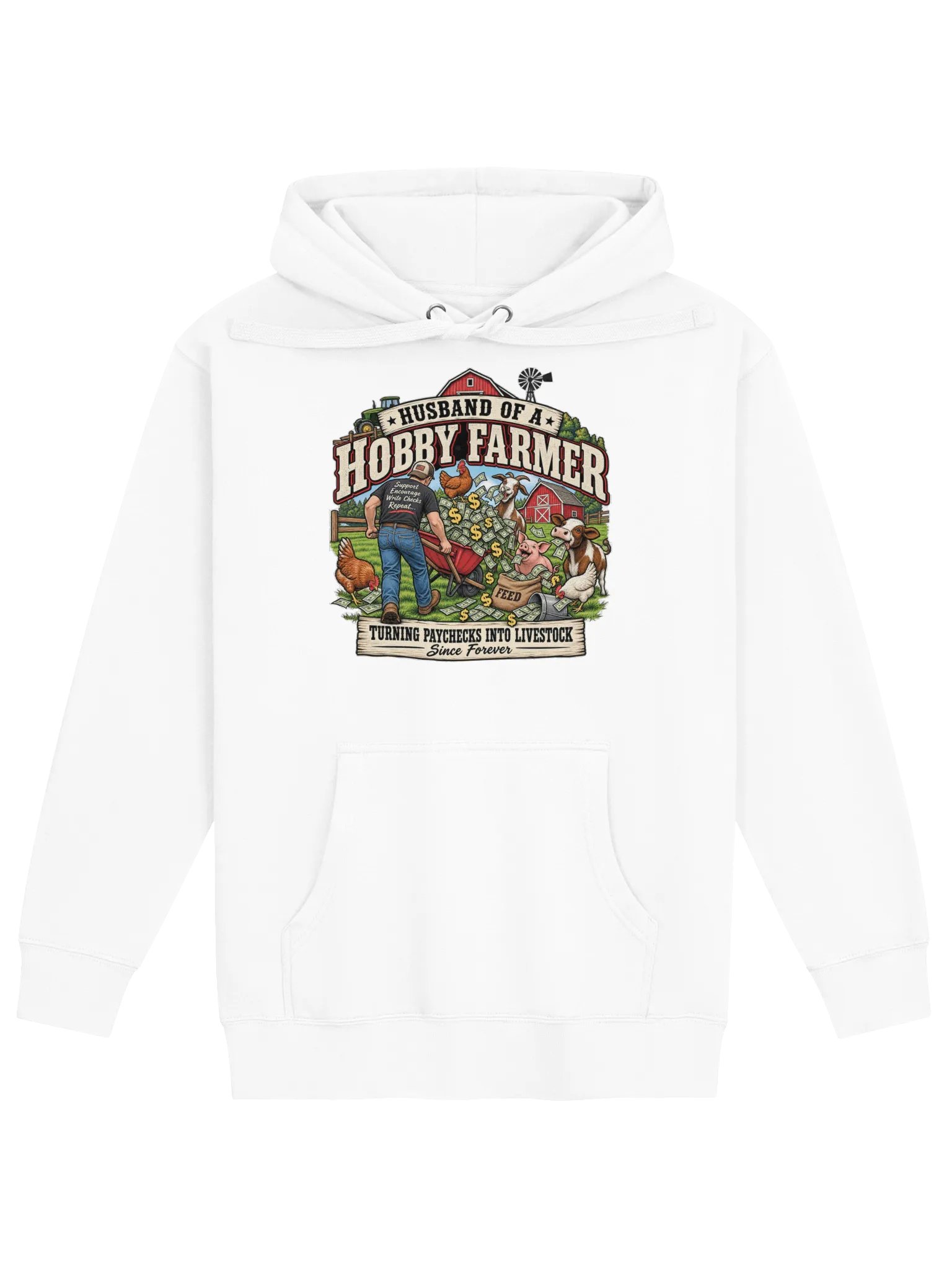 Husband of a Hobby Farmer Hoodie product image (1)