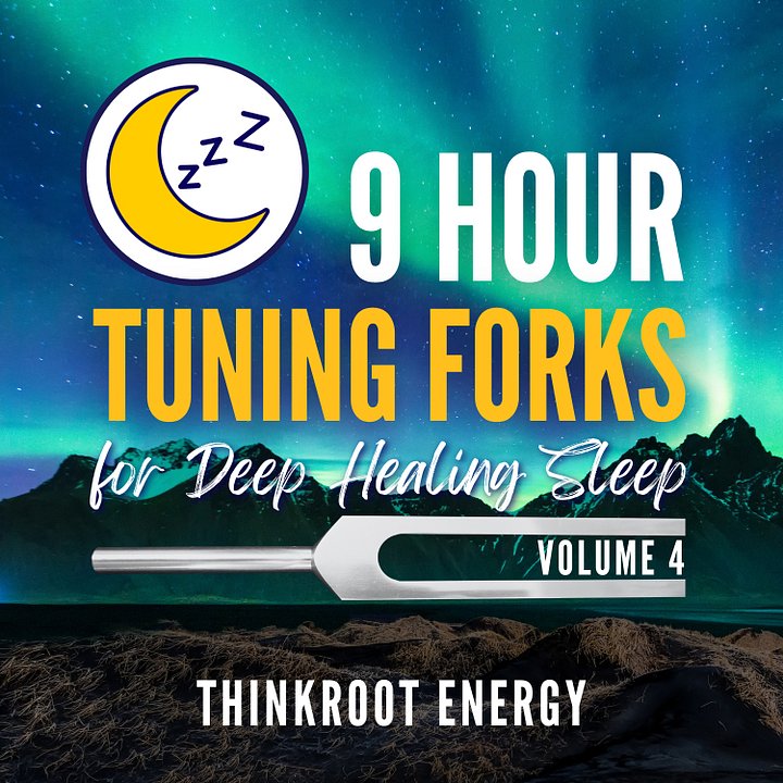 MP3 ALBUM | 9 Hour Tuning Forks for Deep Healing Sleep: Volume 4 product image (1)