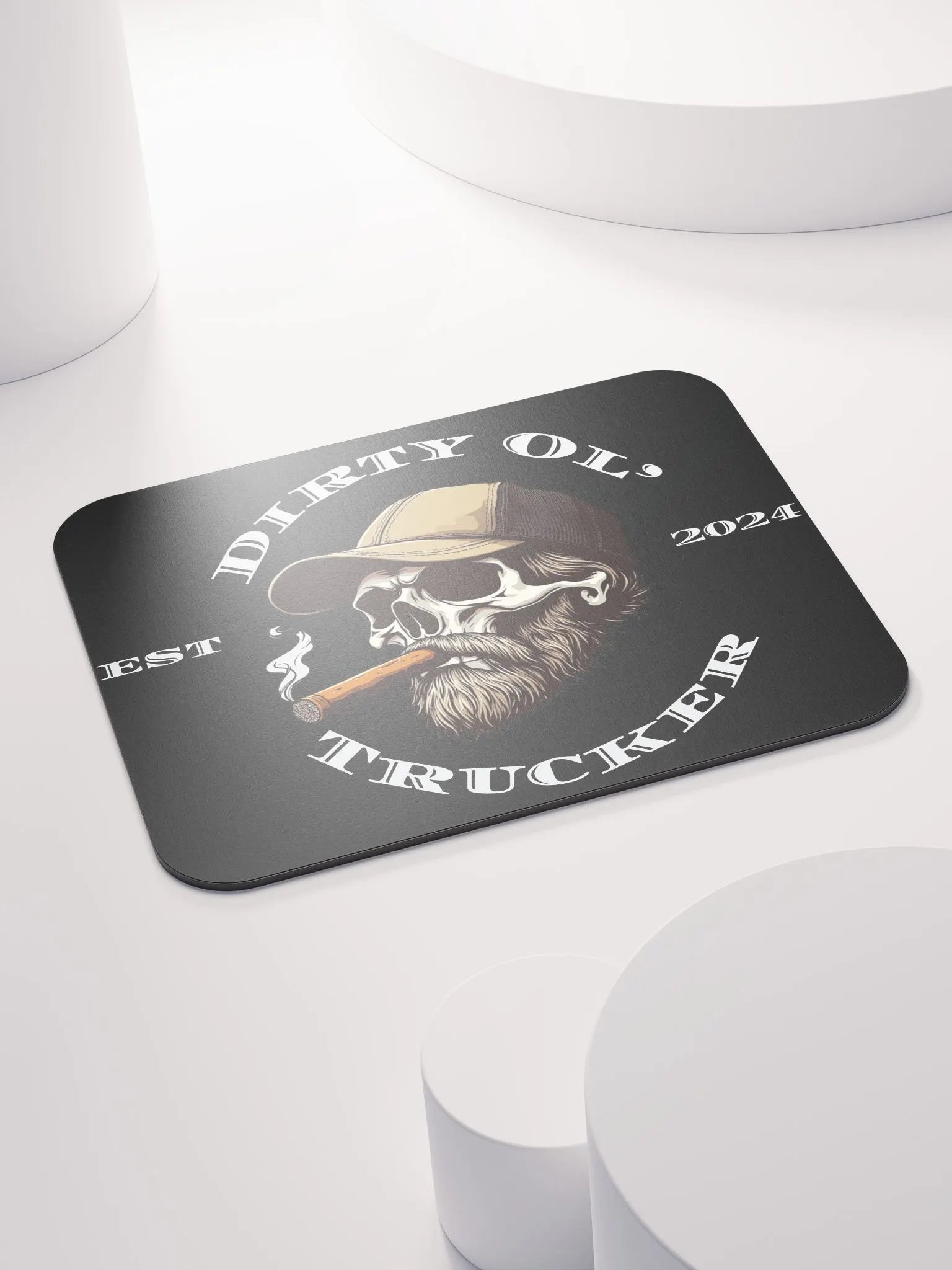 Dirty Ol' Trucker Mouse Pad product image (4)