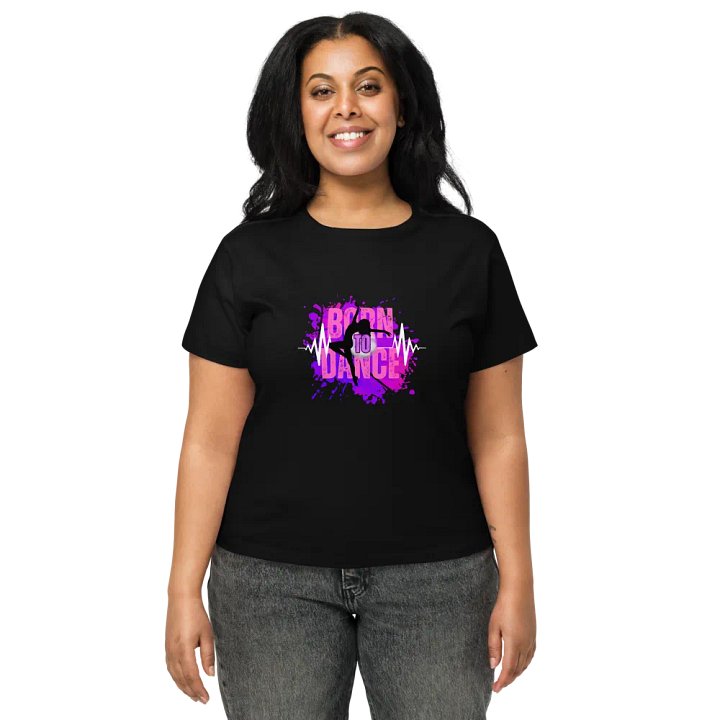 Born to Dance Her Silhouette Waisted Tee product image (1)