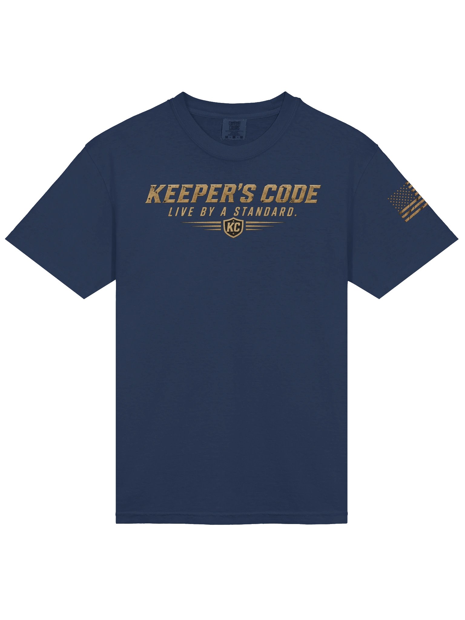 Keeper’s Code™ Men's Don’t Tread on Me Rattlesnake Patriotic T-Shirt product image (12)