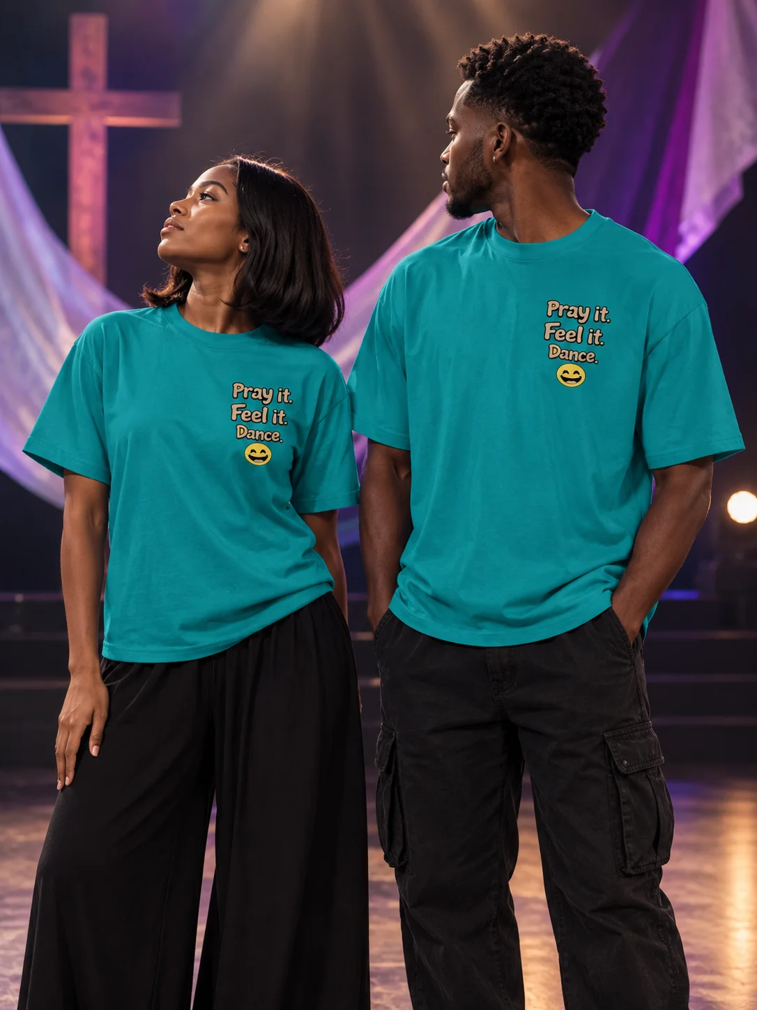 Pray It Unisex Praise Dance T-shirt product image (3)