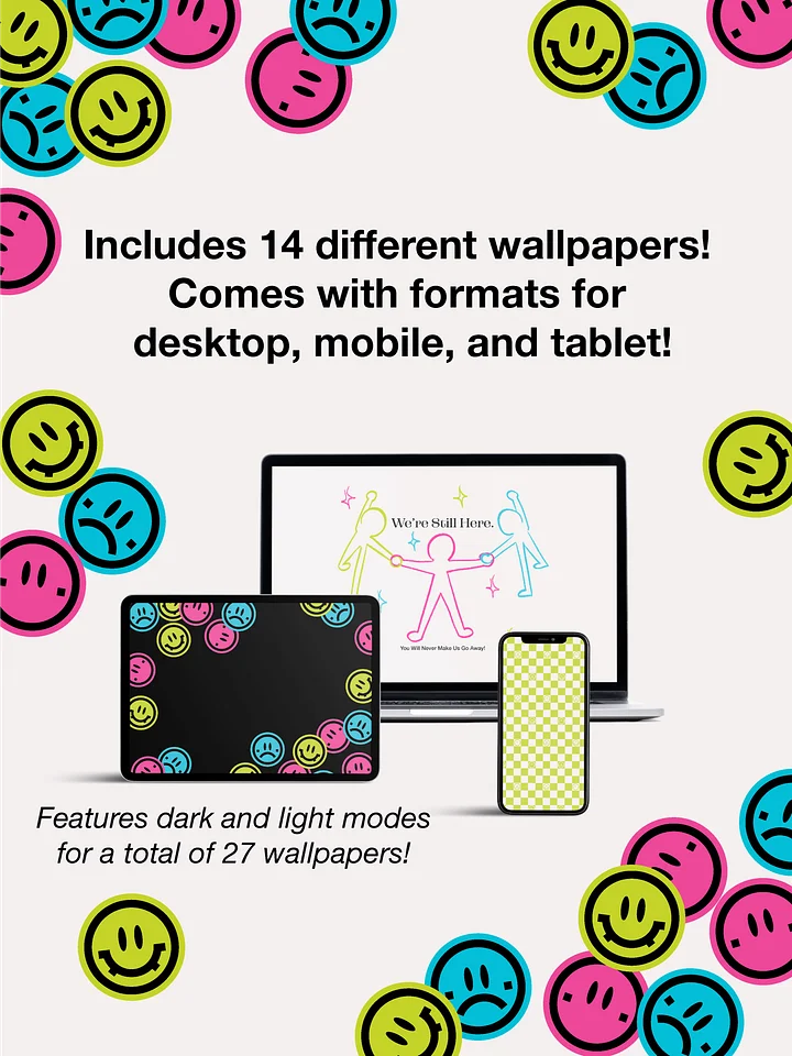 SMILE! Wallpaper pack product image (2)