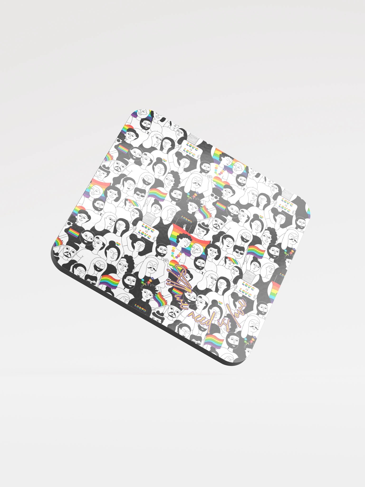 LGBTQ Prideful People Coasters product image (1)