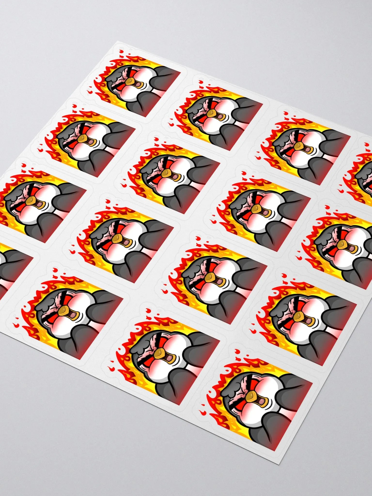 "Rage" Lil' Guy - Mini Sticker Sheet product image (3)