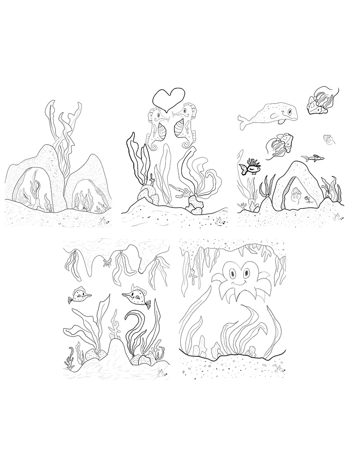 TSStechAngel's World: Coloring Bundle 1 product image (1)