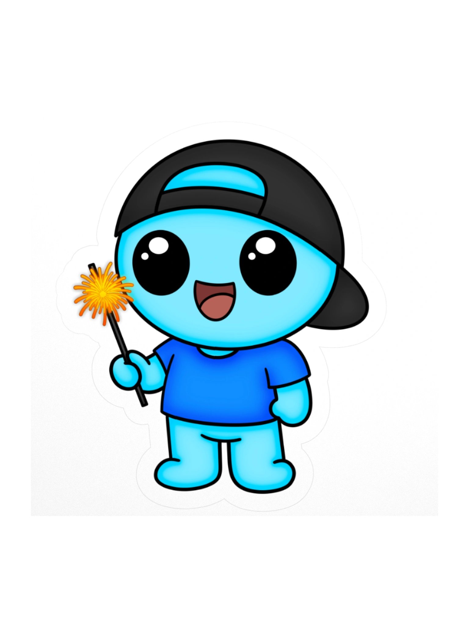 RJ Sparkler Sticker product image (1)