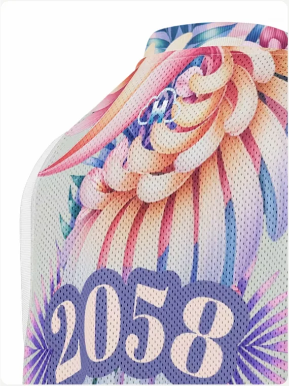 Hawaiian flora 2058-Basketball Jersey product image (5)
