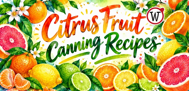 Citrus Fruit Canning Recipes