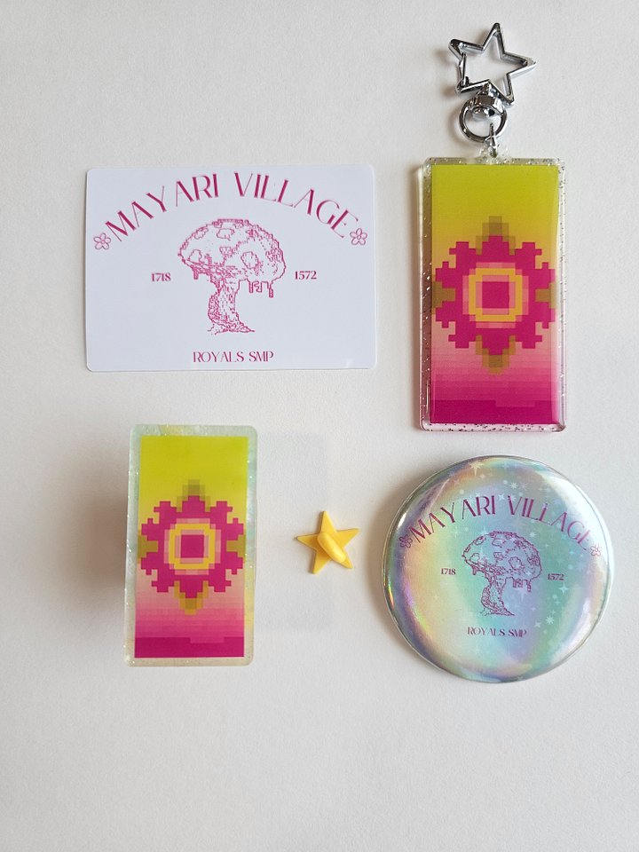 Mayari Village Merch (Stickers, Keychains, Pins, & Buttons) product image (1)