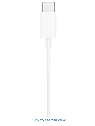 Apple EarPods Headphones with USB-C Plug, Wired Ear Buds with Built-in Remote to Control Music, Phone Calls, and Volume product image (3)