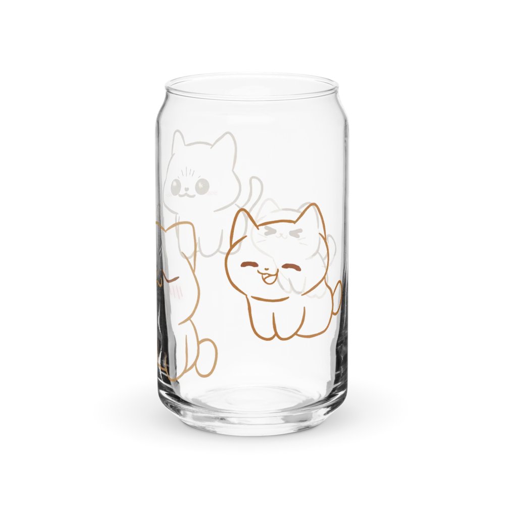 Cat Stack Can-Shaped Glass product image (10)