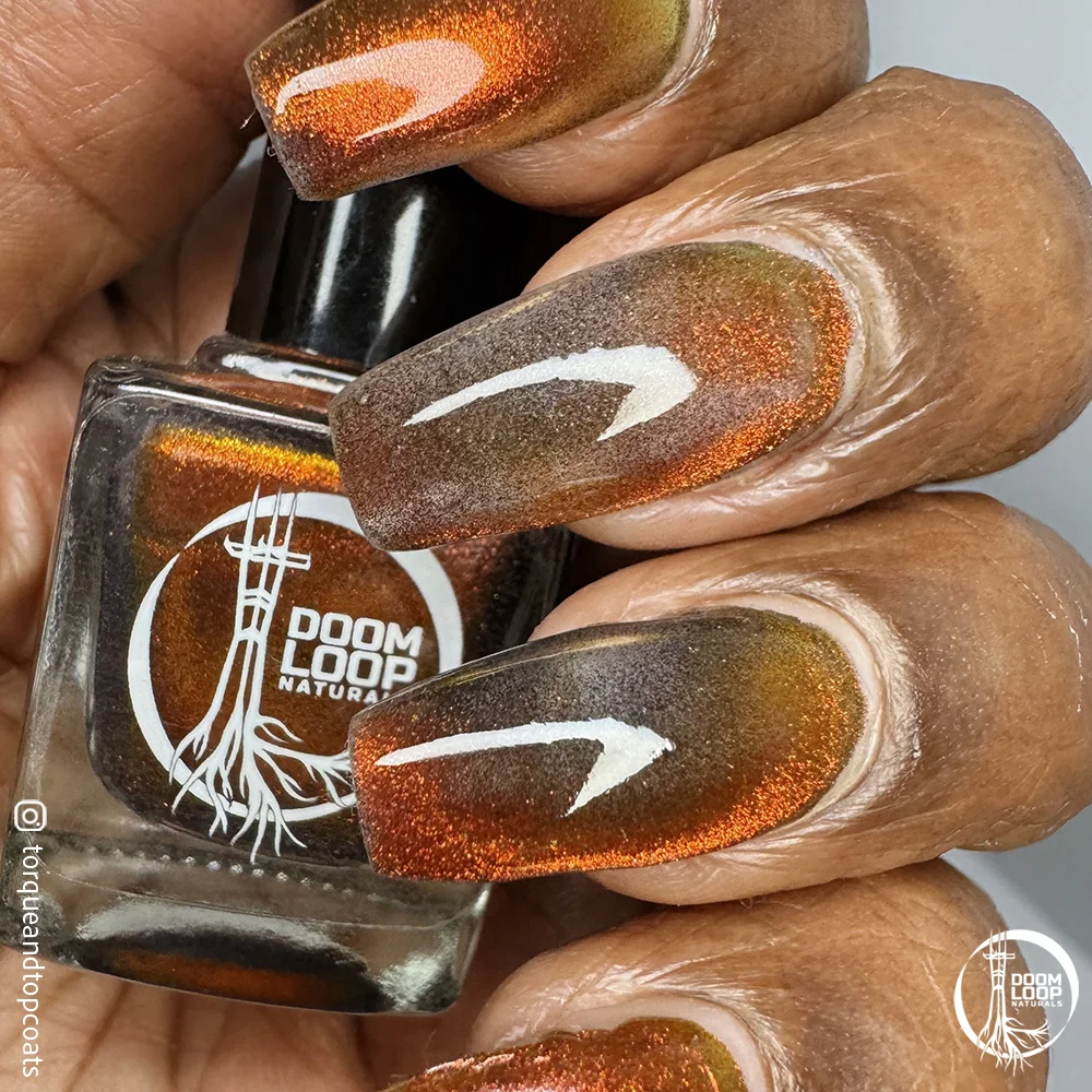 CHTHONOCLASM - Firey Multichome High Contrast Magnetic Nail Polish product image (6)
