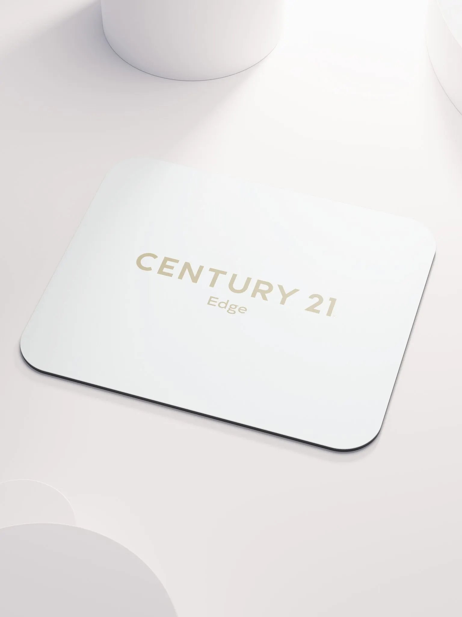 Mousepad - White with Gold Wordmark product image (3)
