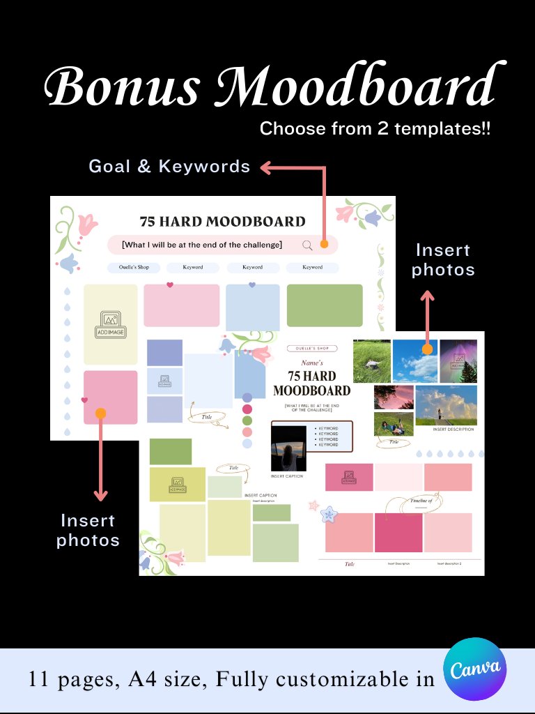 75 Hard Planner by Ouelle product image (4)