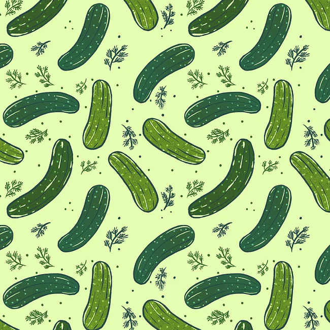 Dill Pickles Pattern
