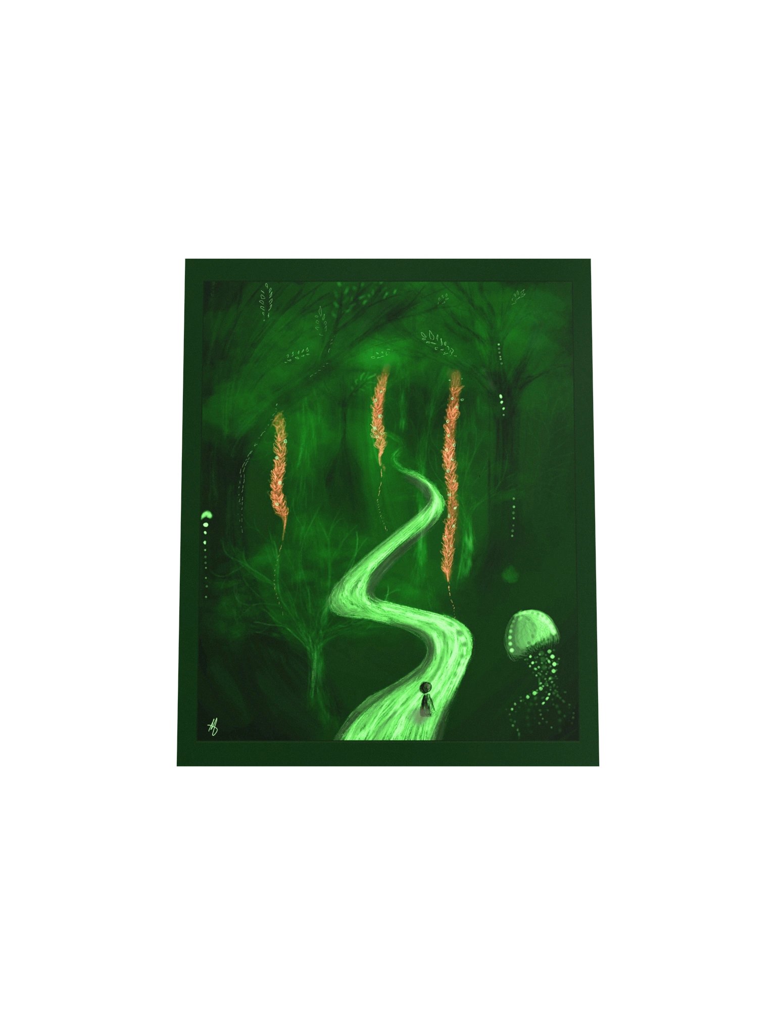 Deep Within: The Soul's Luminous Path – Fine Art Poster product image (4)