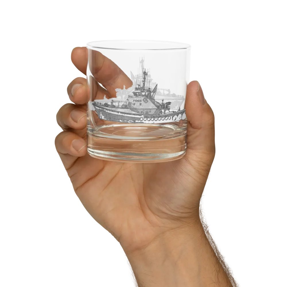 Foss tug Rocks Glass 10.5oz product image (10)