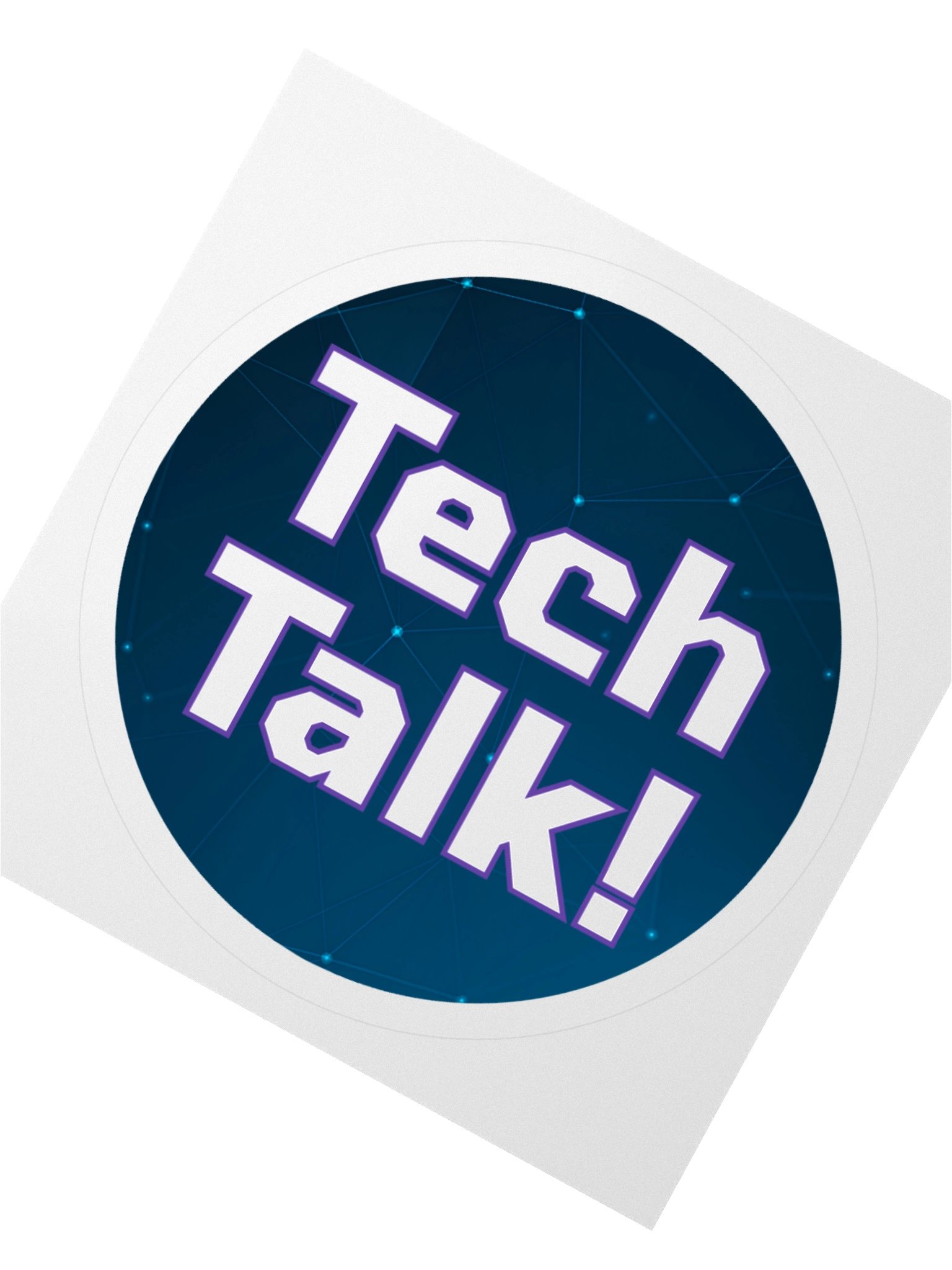 Tech Talk! Logo Sticker product image (2)