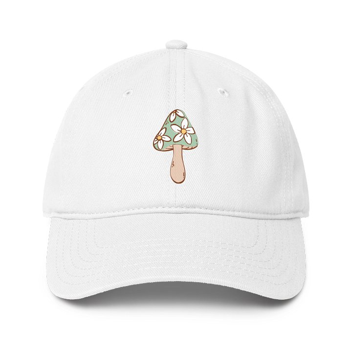 Mushroom Magic Dad Hat | Retro 70s Cottagecore Baseball Cap product image (1)
