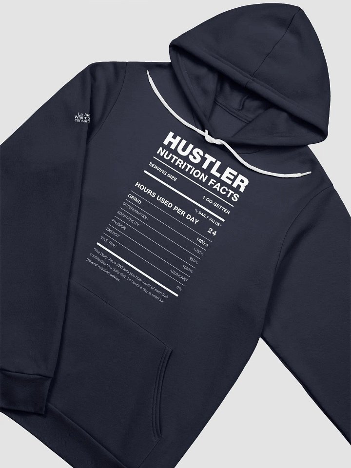 HUSTLER Nutrition Facts Comfort Hoodie product image (9)