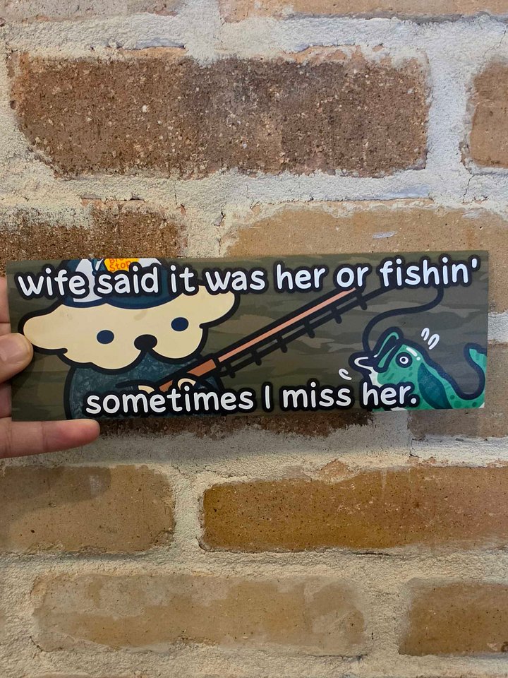 Fishing Bumper Magnet product image (2)