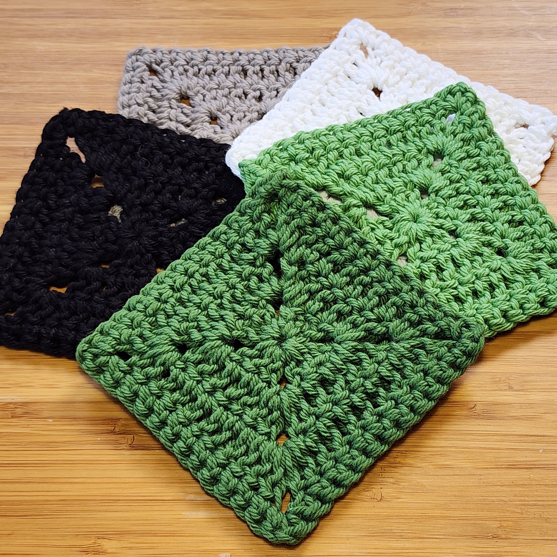 Crochet Rainbow Coaster Set: Handmade Cotton Pride Decor product image (7)