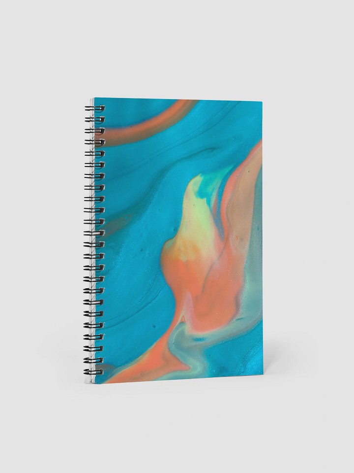 Orange Bird in Flight Notebook product image (1)