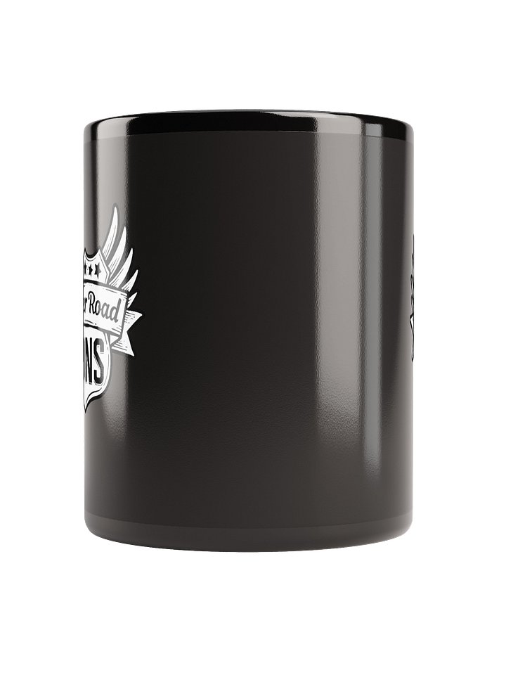 Logo Mug- Black w/ White product image (3)