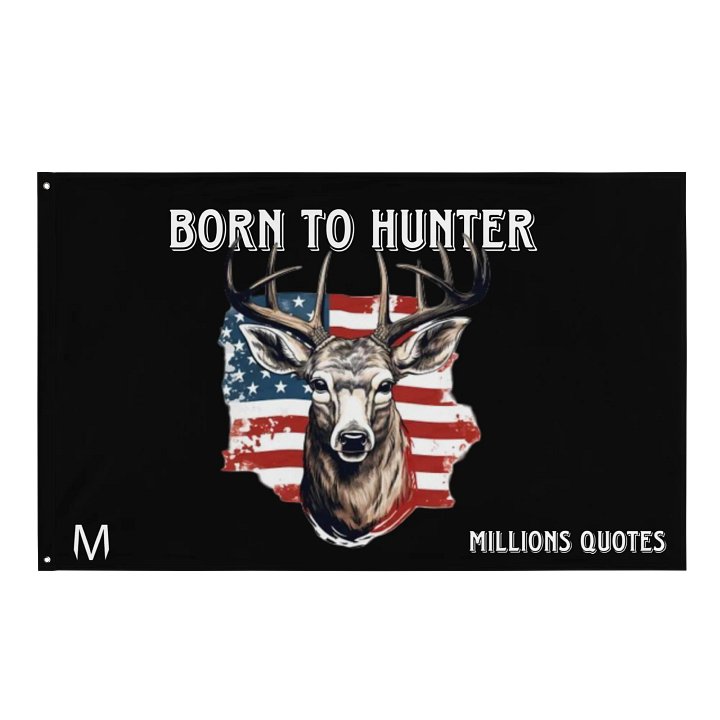 Born to Hunt Flag product image (1)